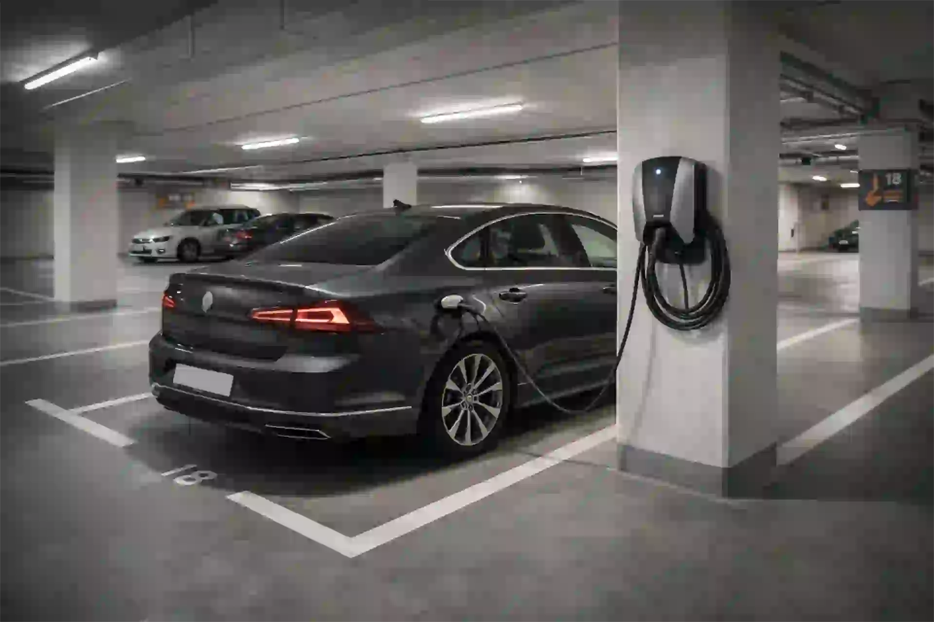 Installation borne de recharge à Saint-Germain-de-Modéon